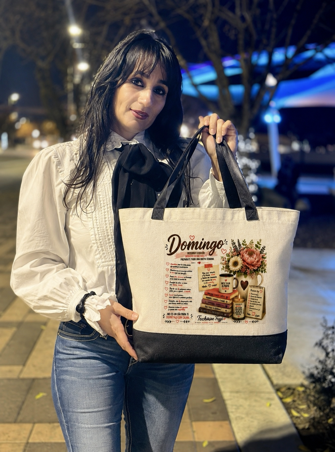 Bolsa tote “Domingo Motivación Diaria