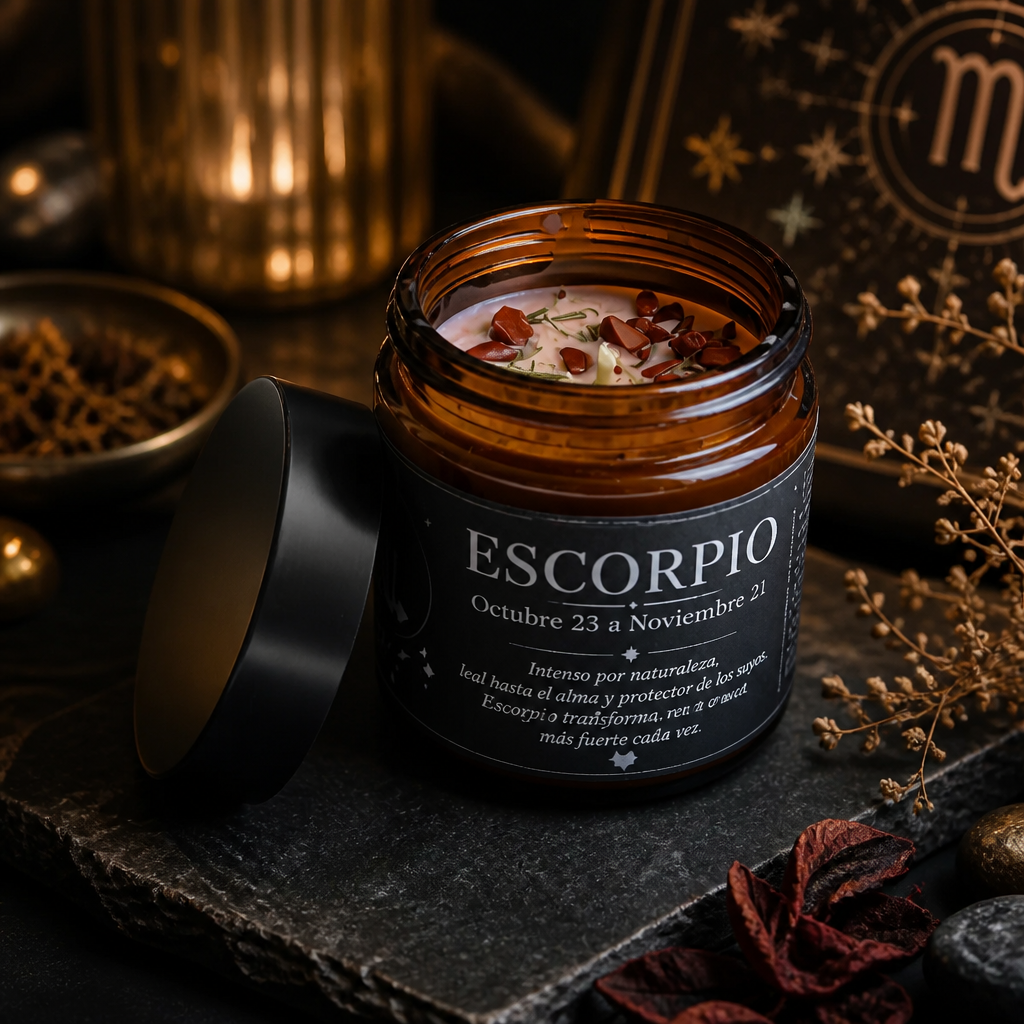 ♏ Zodiacal – Escorpio3.10 oz (88 g) | Aroma Romero y Salvia