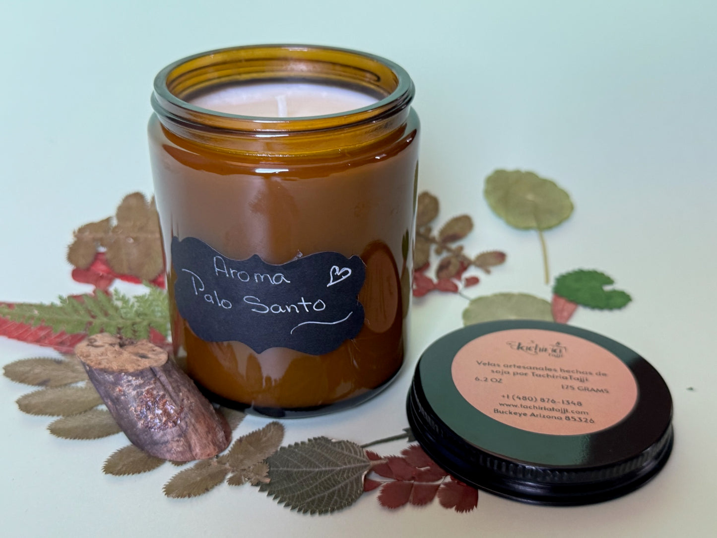 Palo Santo Vela Artesanal Aromatica