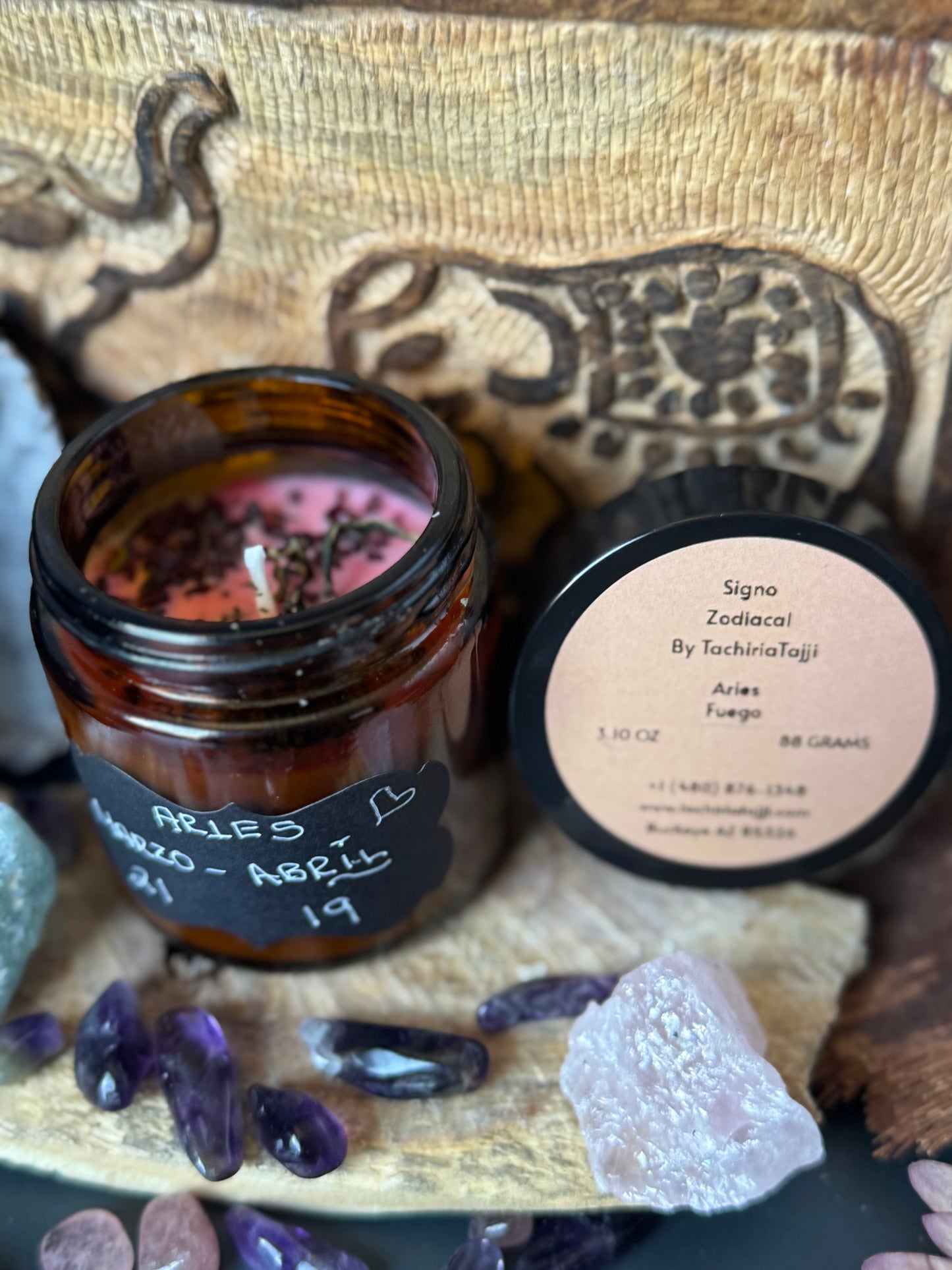 ♈️ Vela Zodiacal Aries La Chispa Del Zodiaco.