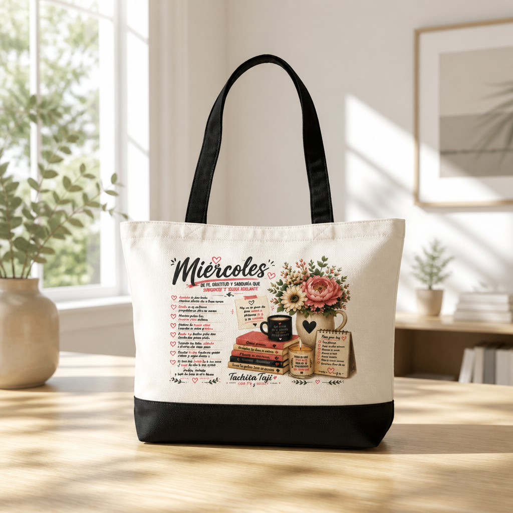 Bolsa tote Miércoles Motivación Diaria