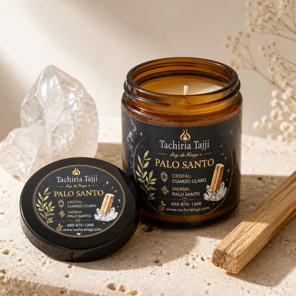 Vela de Intención – Palo Santo

Purificación • Protección • Claridad