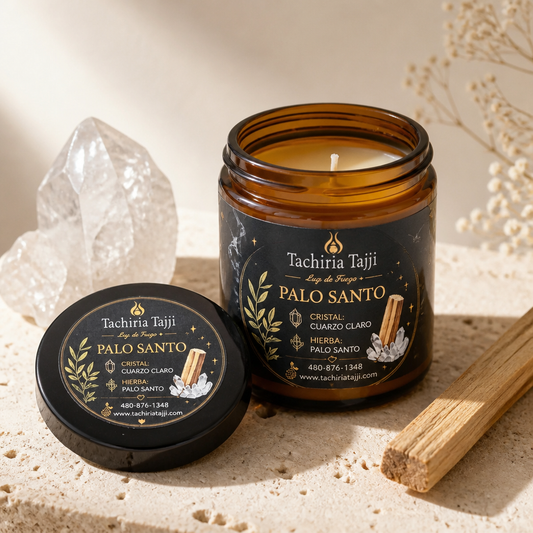 Vela de Intención – Palo Santo

Purificación • Protección • Claridad