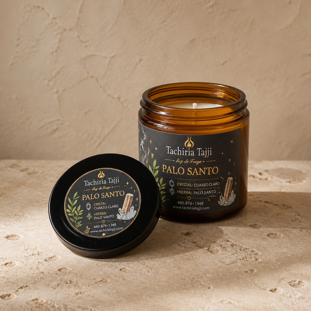 Vela de Intención – Palo Santo

Purificación • Protección • Claridad