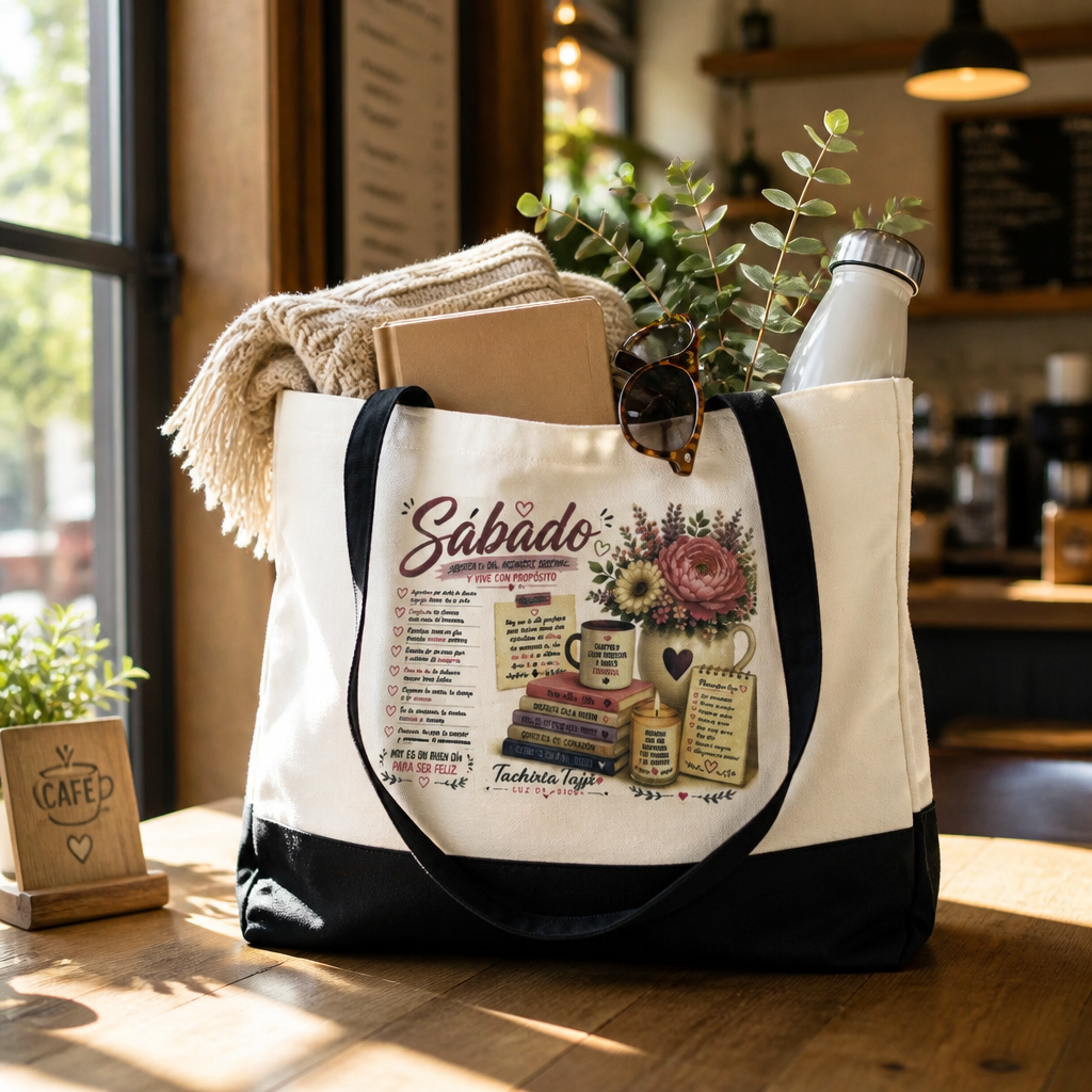 Bolsa Tote Sábado Motivación Diaria