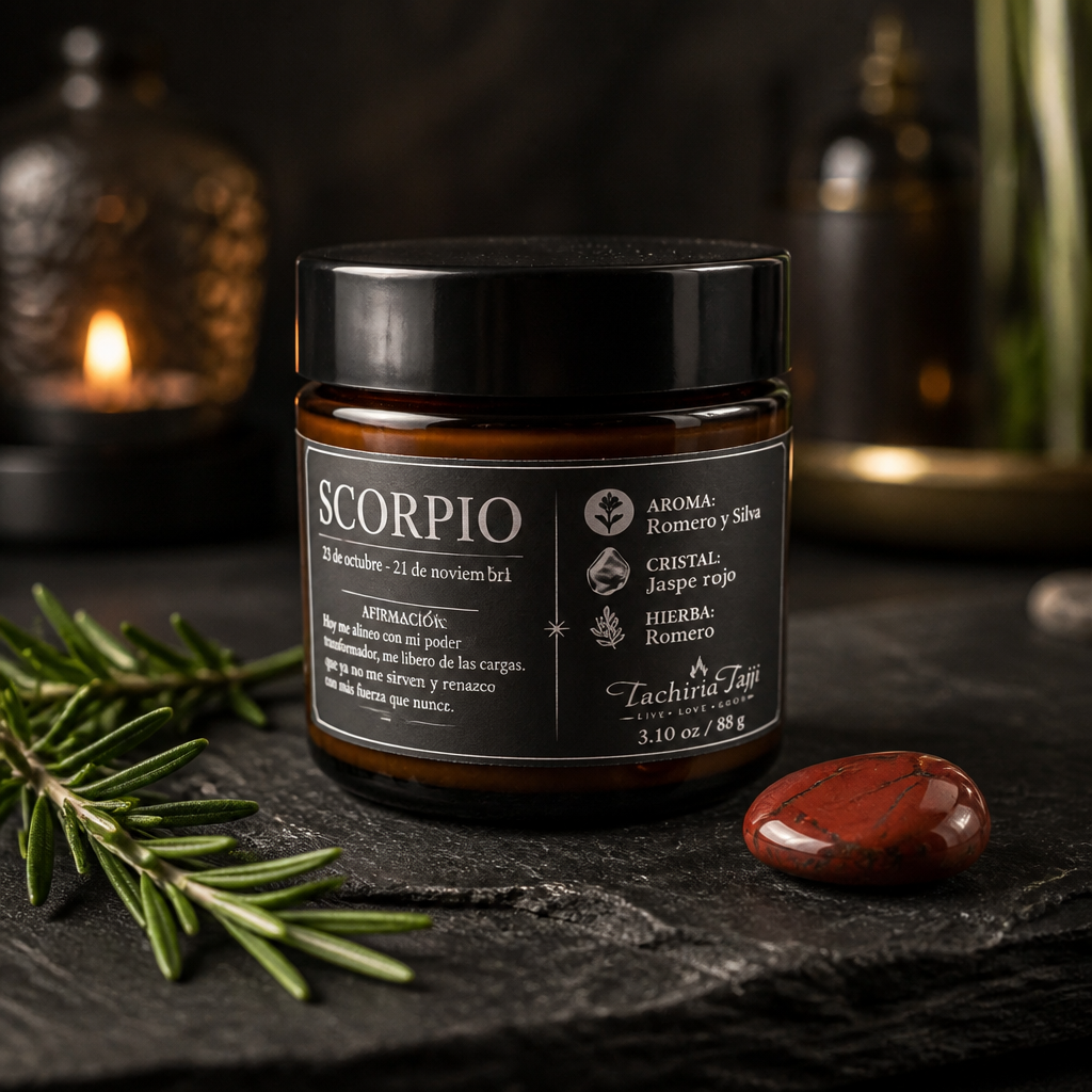 ♏  Zodiacal – Escorpio3.10 oz (88 g) | Aroma Romero y Salvia