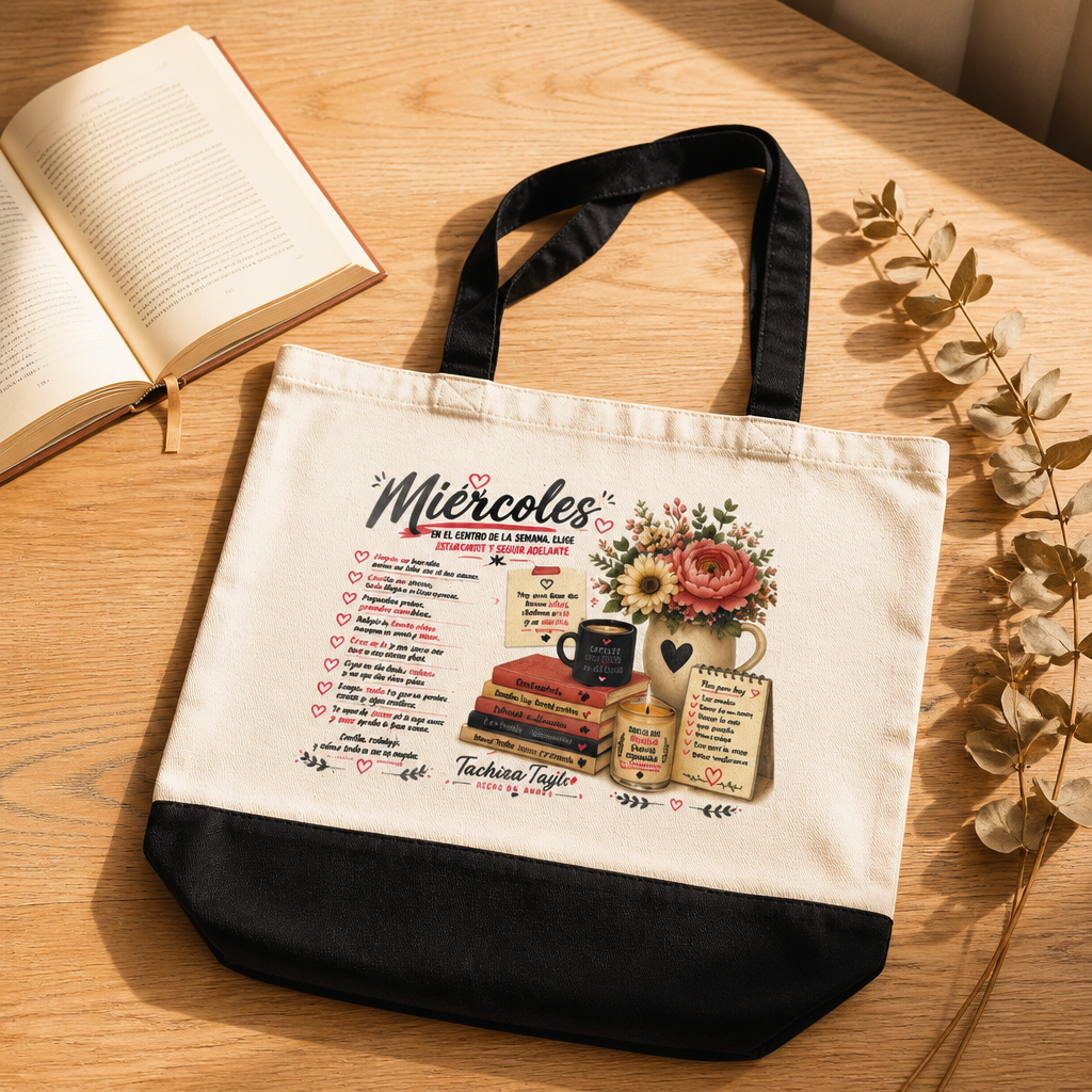 Bolsa tote Miércoles Motivación Diaria