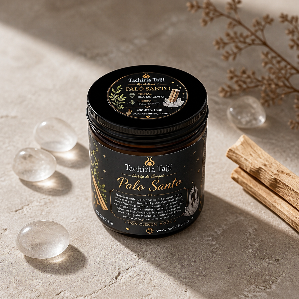 Vela de Intención – Palo Santo

Purificación • Protección • Claridad