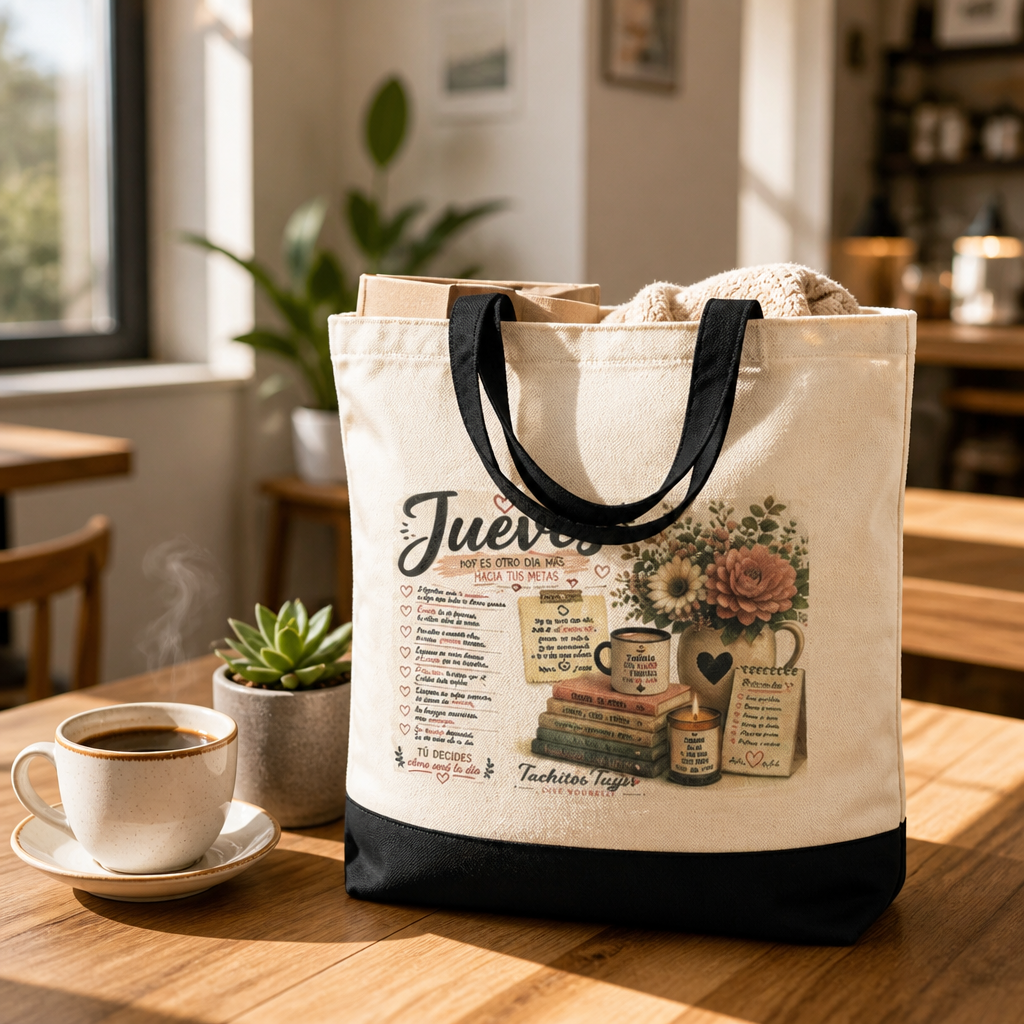 Bolsa tote Jueves Motivación Diaria