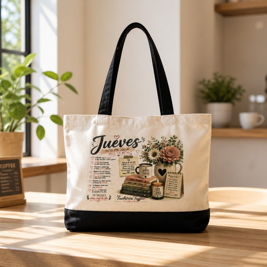Bolsa tote Jueves Motivación Diaria