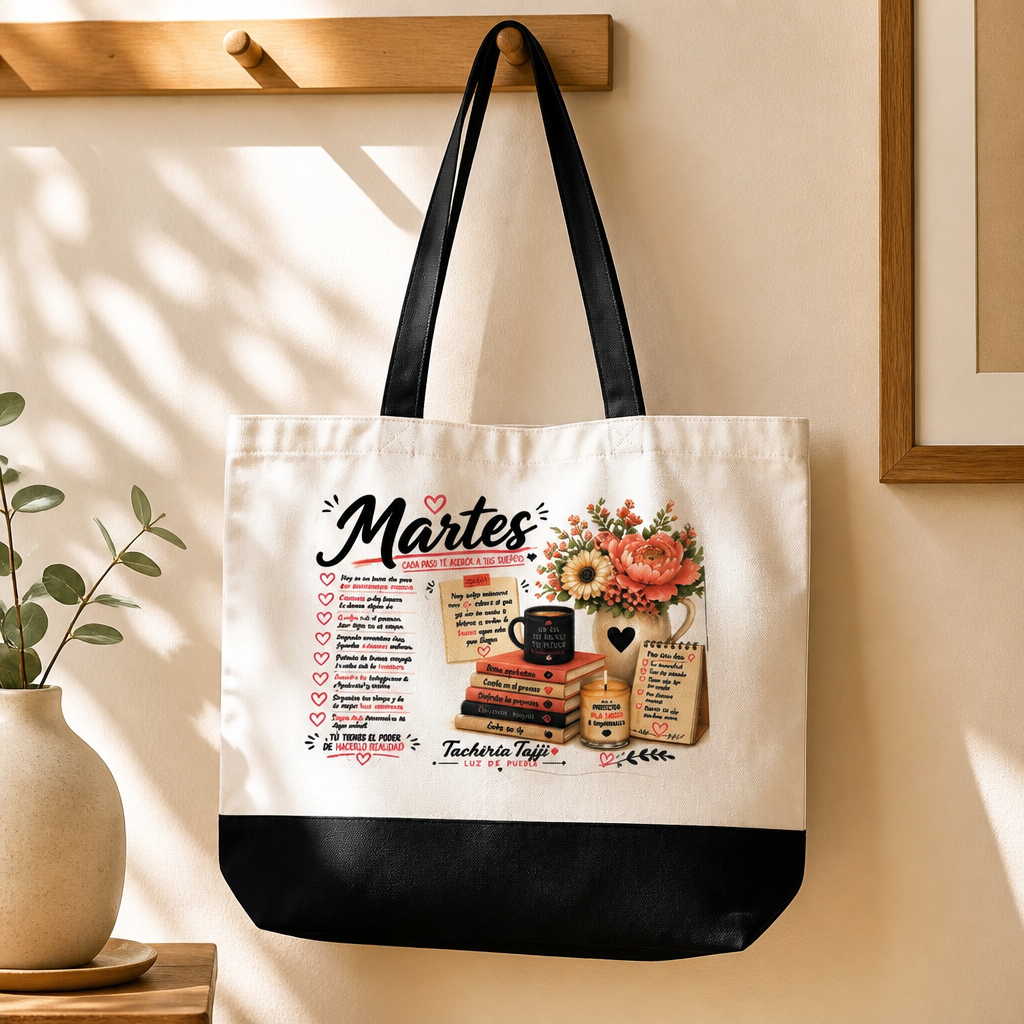 Bolsa tote Martes Motivación Diaria