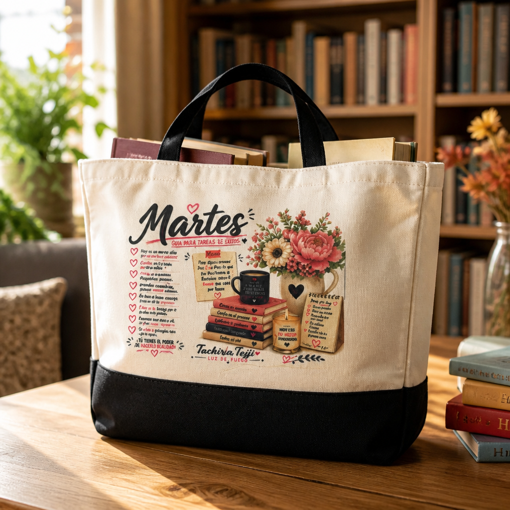 Bolsa tote Martes Motivación Diaria