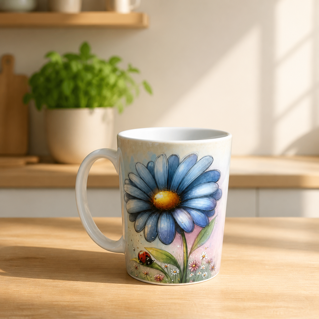 Taza Motivacional “Eres Un Humano Increíble ” | Margarita Azul