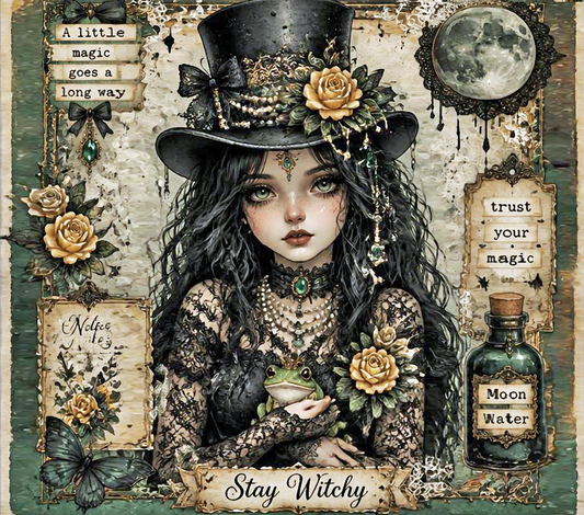 Vaso Térmico de 20 oz – “Stay Witchy