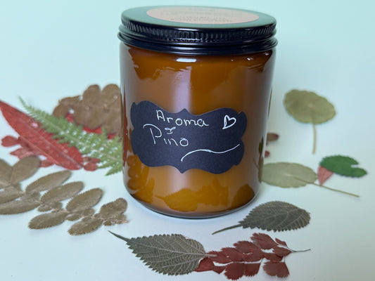 Pino De Arbol Vela Artesanal Aromatica